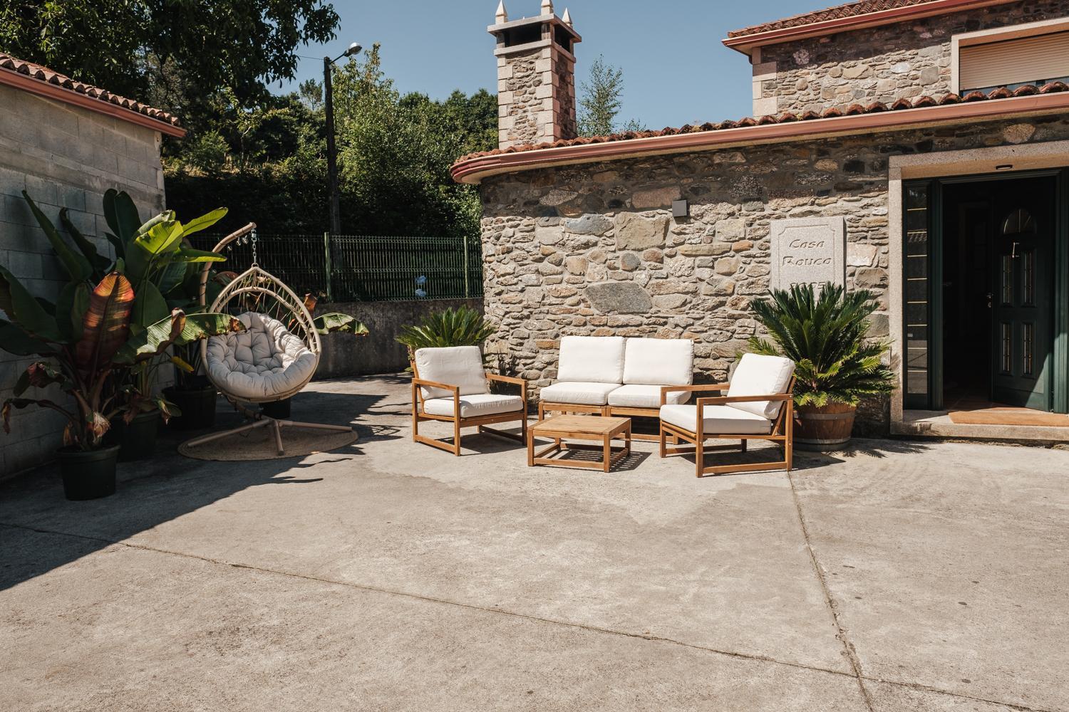 Villa Casa Rouco Melide Exterior foto